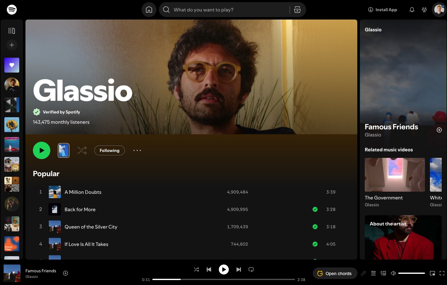 Spotify screenshot 2