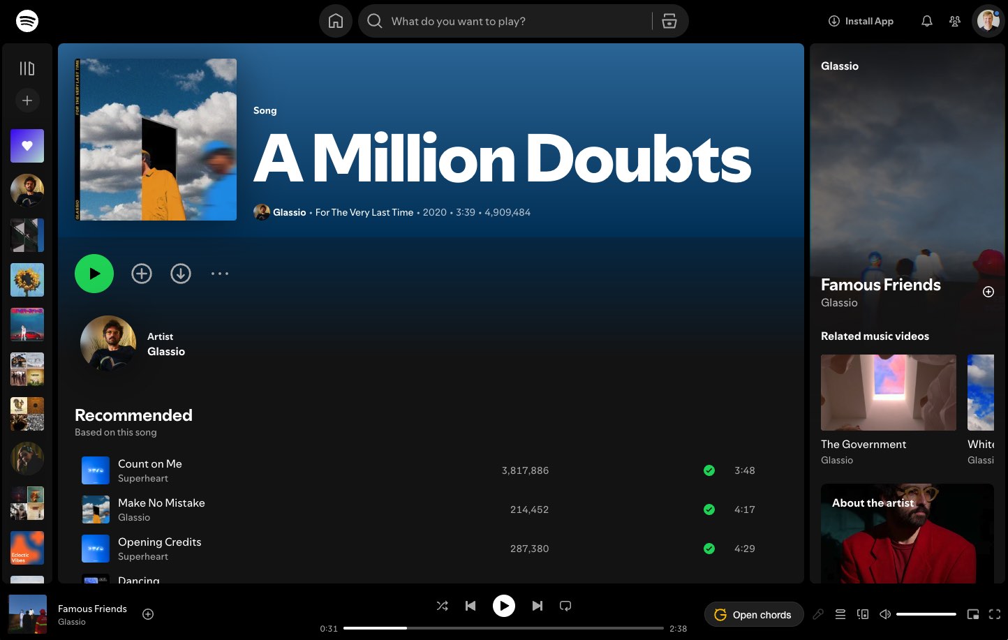 Spotify screenshot 3