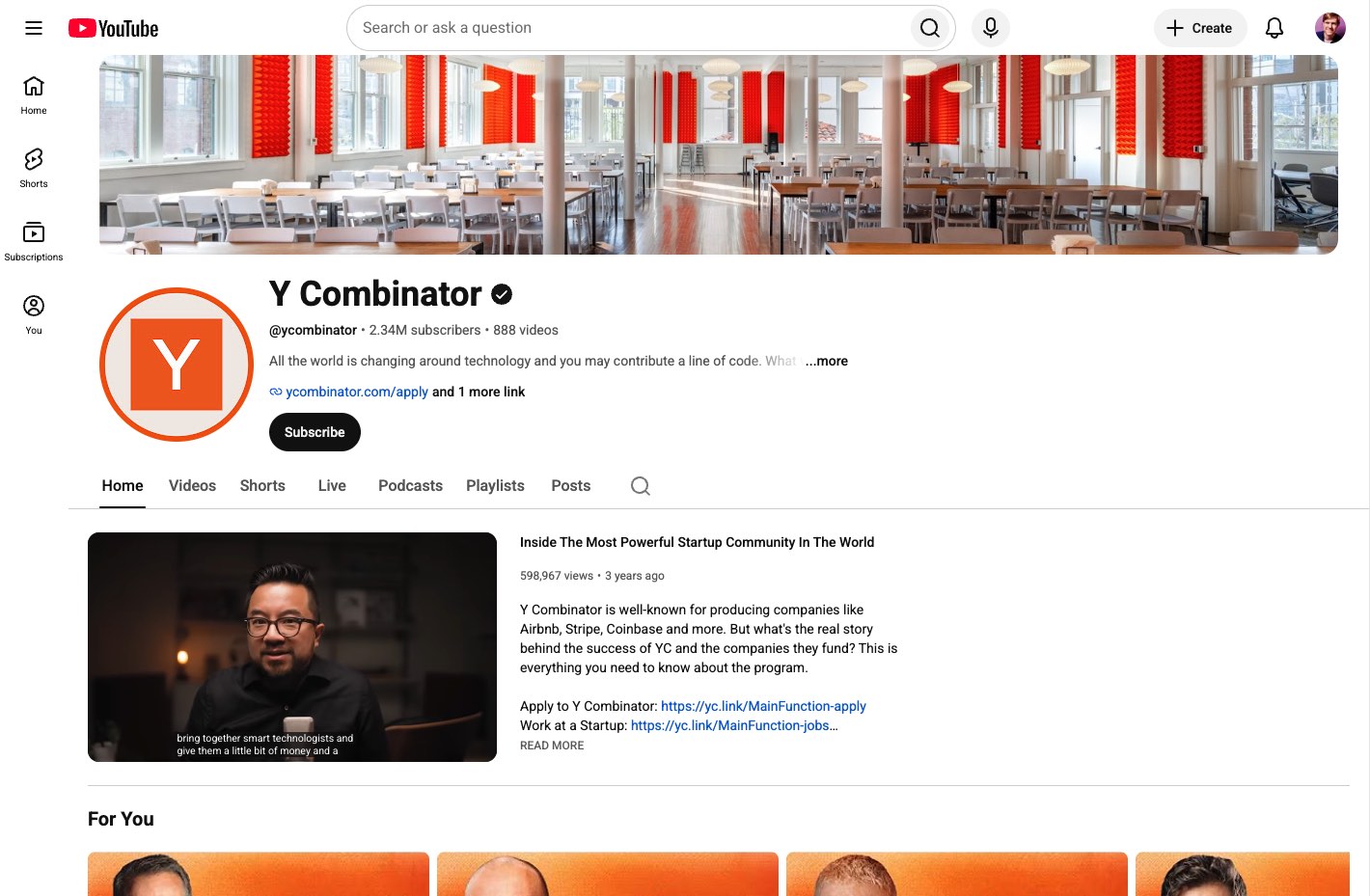 YouTube screenshot 3